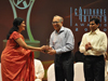 Ms.Jayshree Raveendran felicitating Shri.N.Murali