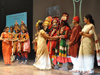 Anooradha felicitating the dancers