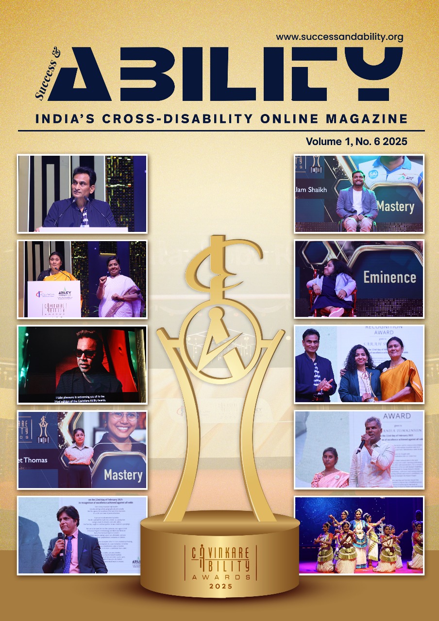 Success & ABILITY Magazine Cover